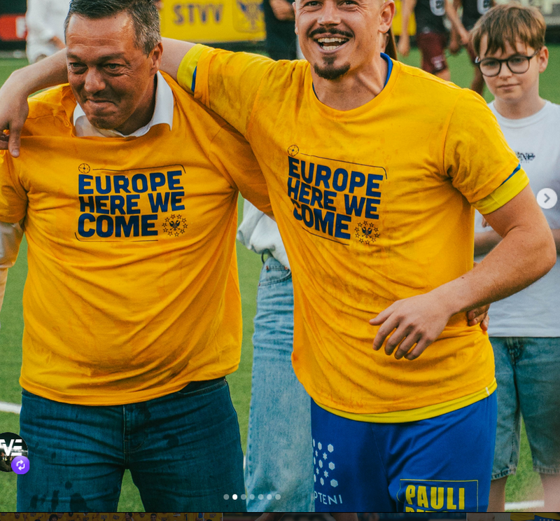 T-shirt 'Europe - Here we come'
