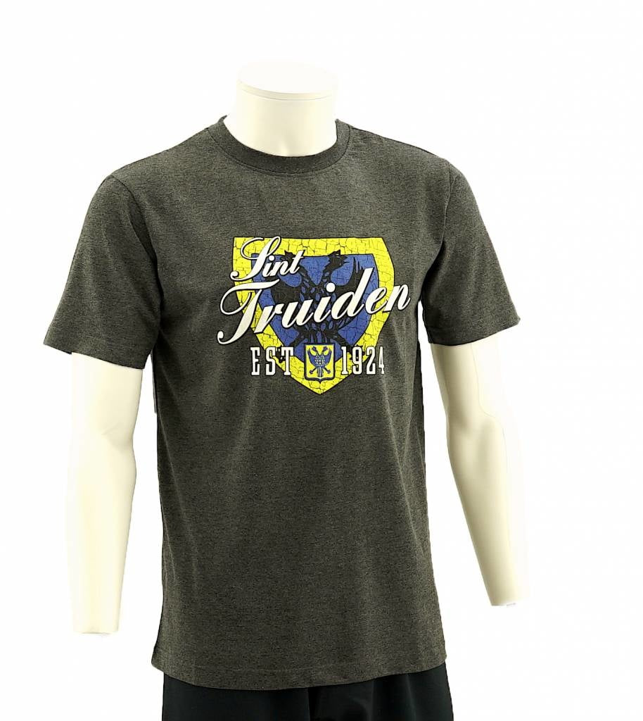 T-shirt Donkergrijs schild - STVV
