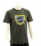 T-shirt Donkergrijs schild - STVV