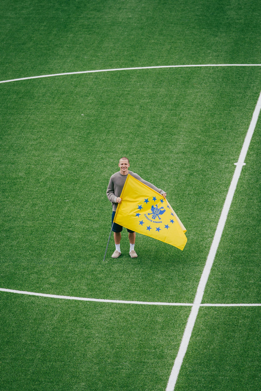Vlag 'Expeditie Kanarie' - STVV
