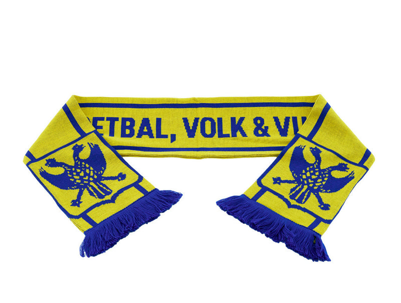 Sjaal geel voetbal, volk & vuur