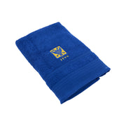 Handdoek 70x140 Blauw logo