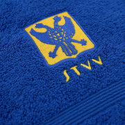 Handdoek 70x140 Blauw logo
