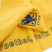 Handdoek 50x100 Geel logo