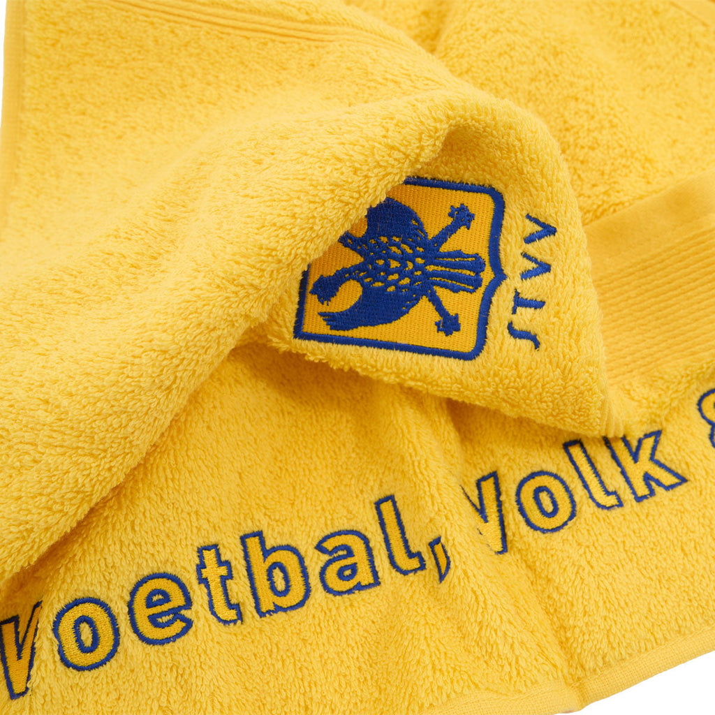 Handdoek 50x100 Geel logo