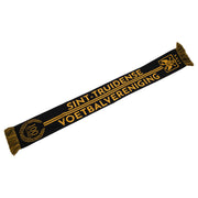 Sjaal zwart - goud 100jaar STVV