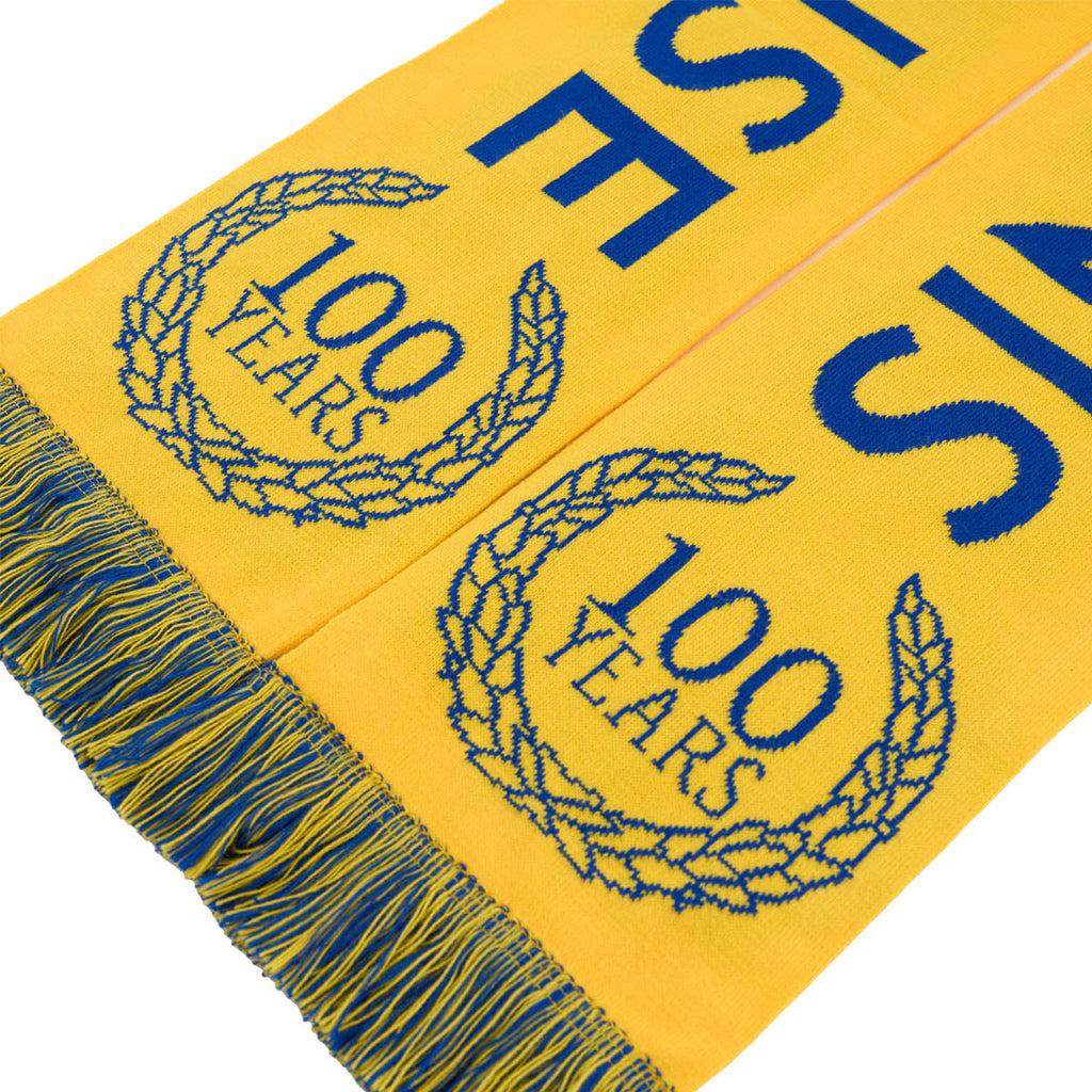 Sjaal geel Sint Truidense Voetbalvereniging 100jaar