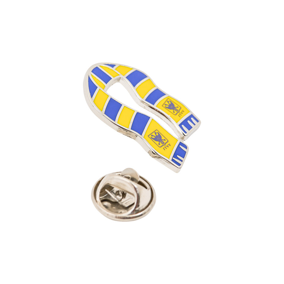 Pin blauw-gele sjaal STVV