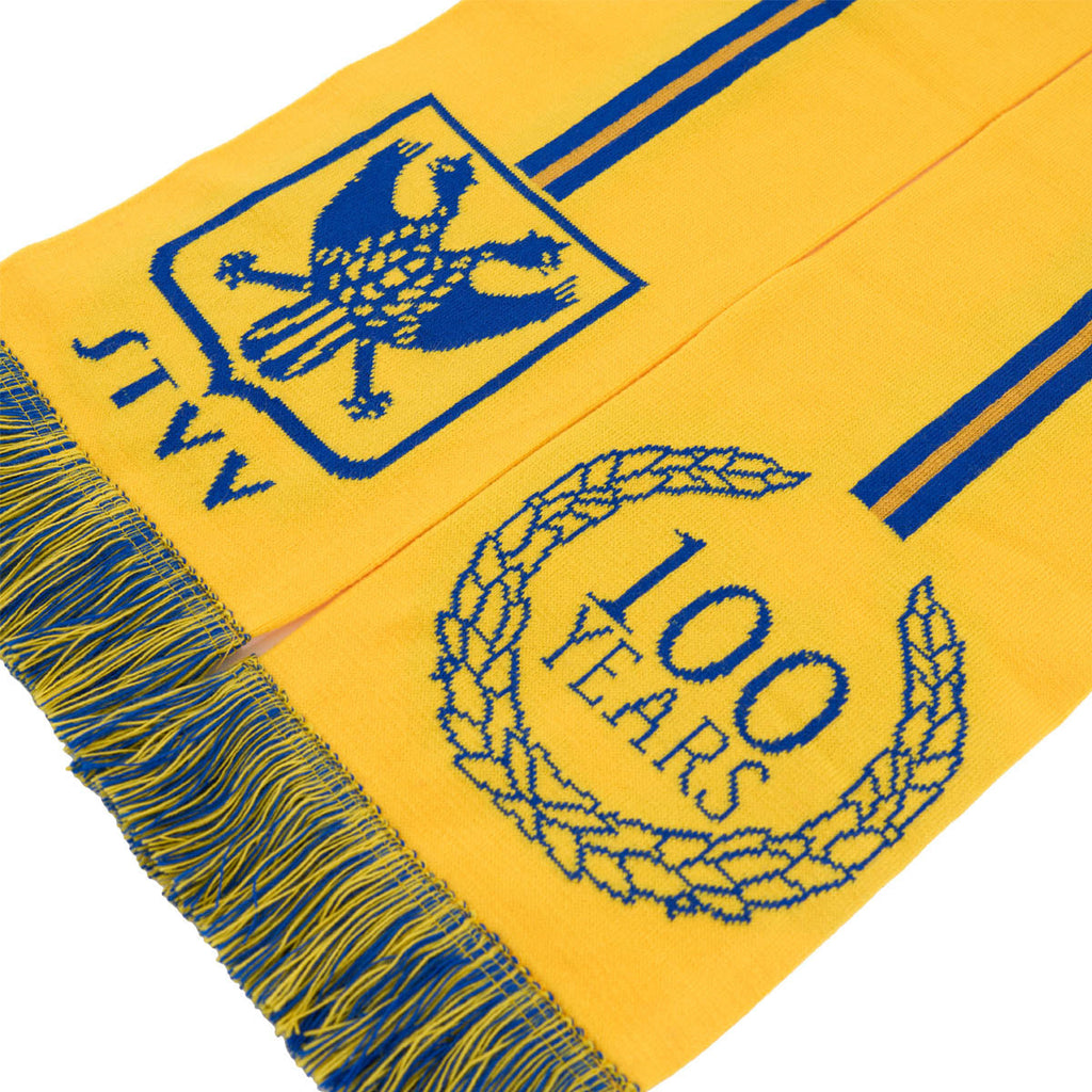 Sjaal geel 100jaar STVV
